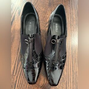 Ros Hommerson Black Patent Leather Shoes